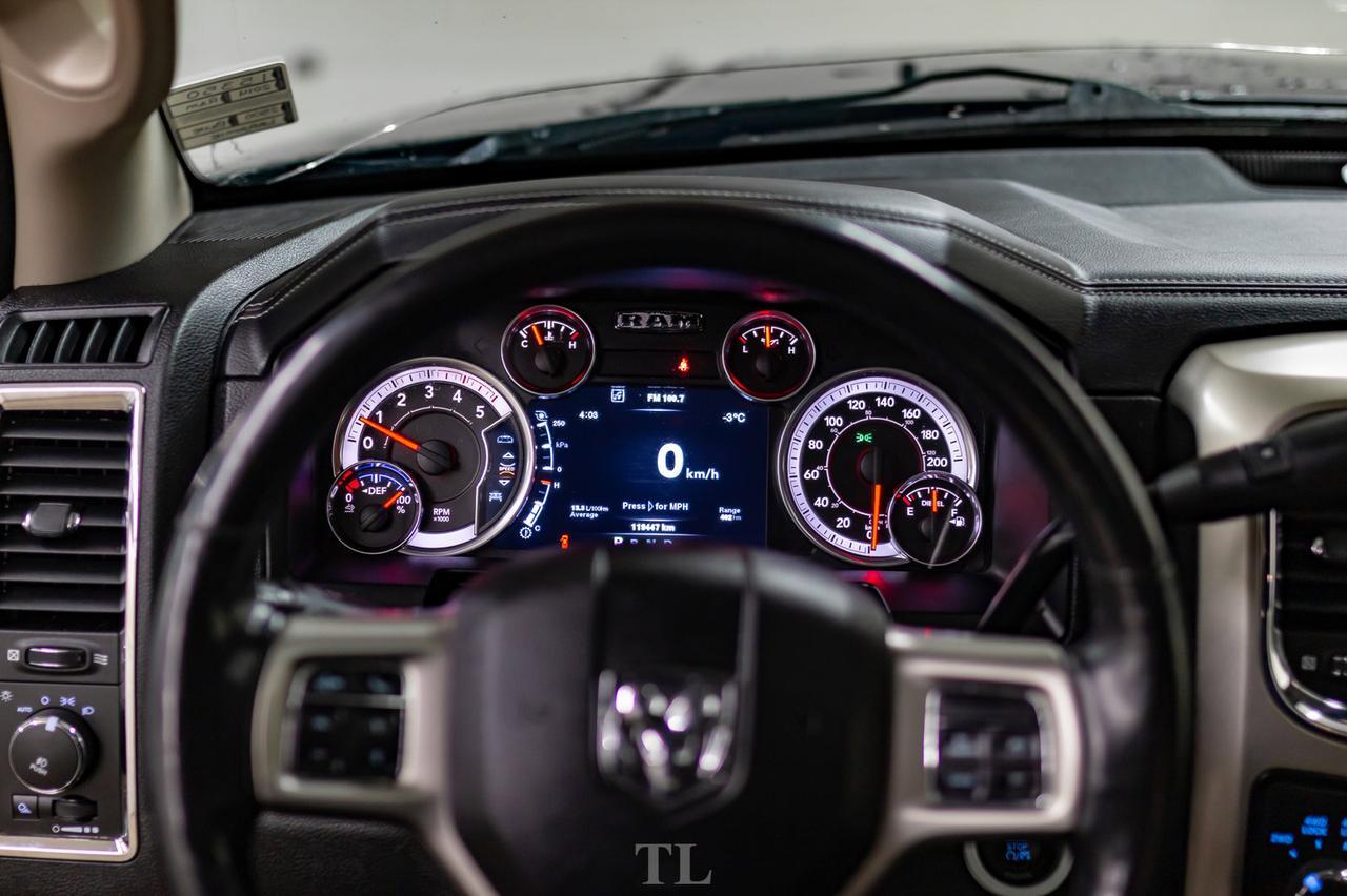 2014 Ram 2500 4x4 Crew Cab Laramie Diesel Leather Roof Nav Red Deer AB