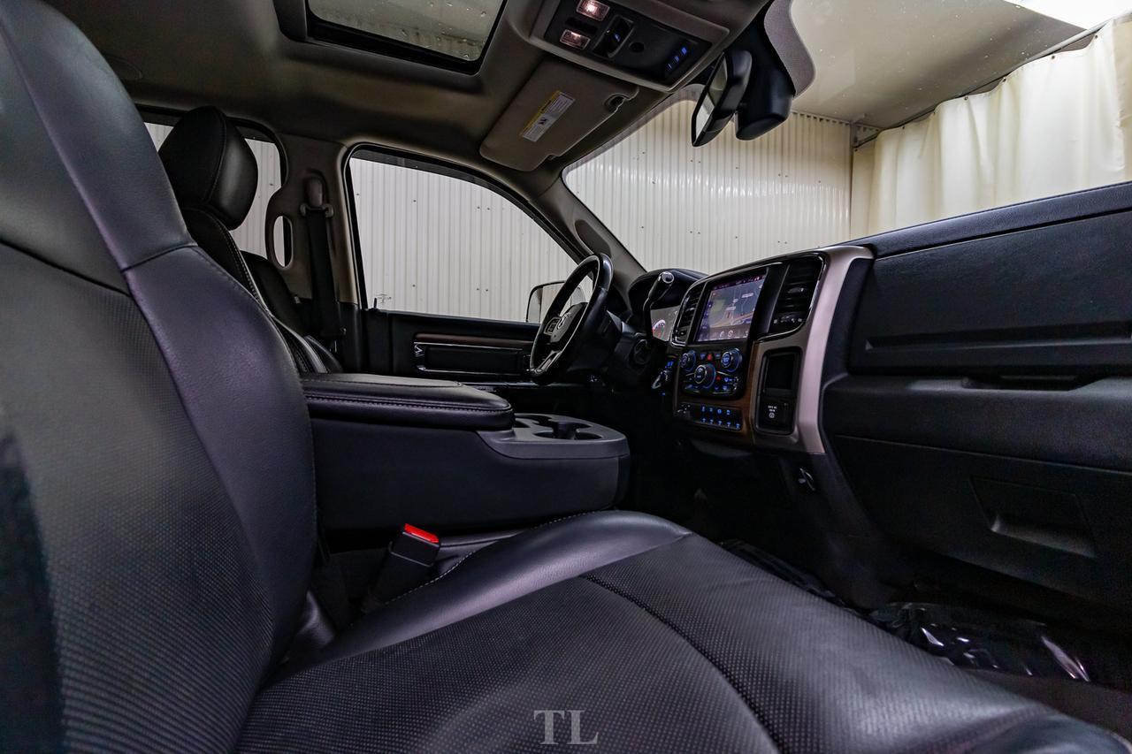 2014 Ram 2500 4x4 Crew Cab Laramie Diesel Leather Roof Nav Red Deer AB