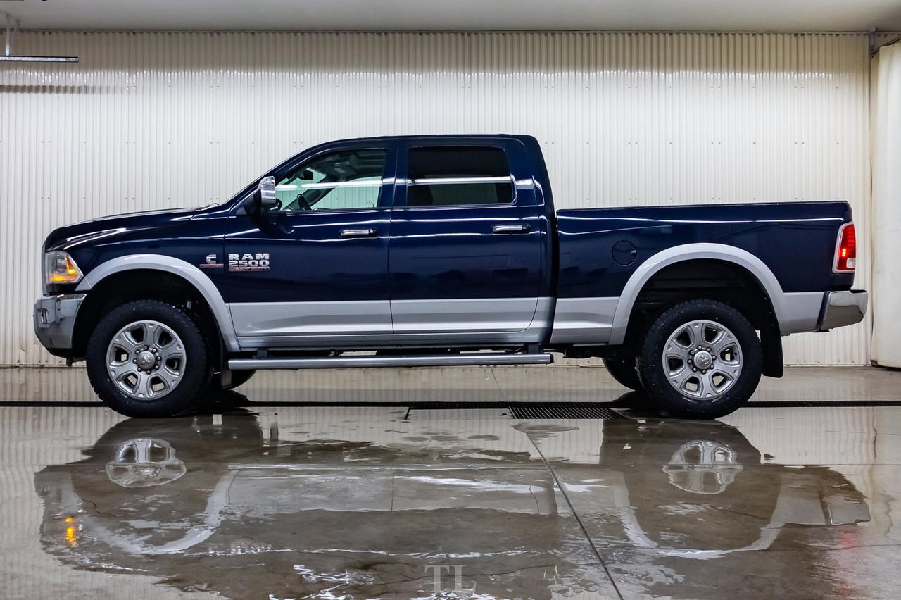 2014 Ram 2500 4x4 Crew Cab Laramie Diesel Leather Roof Nav Red Deer AB