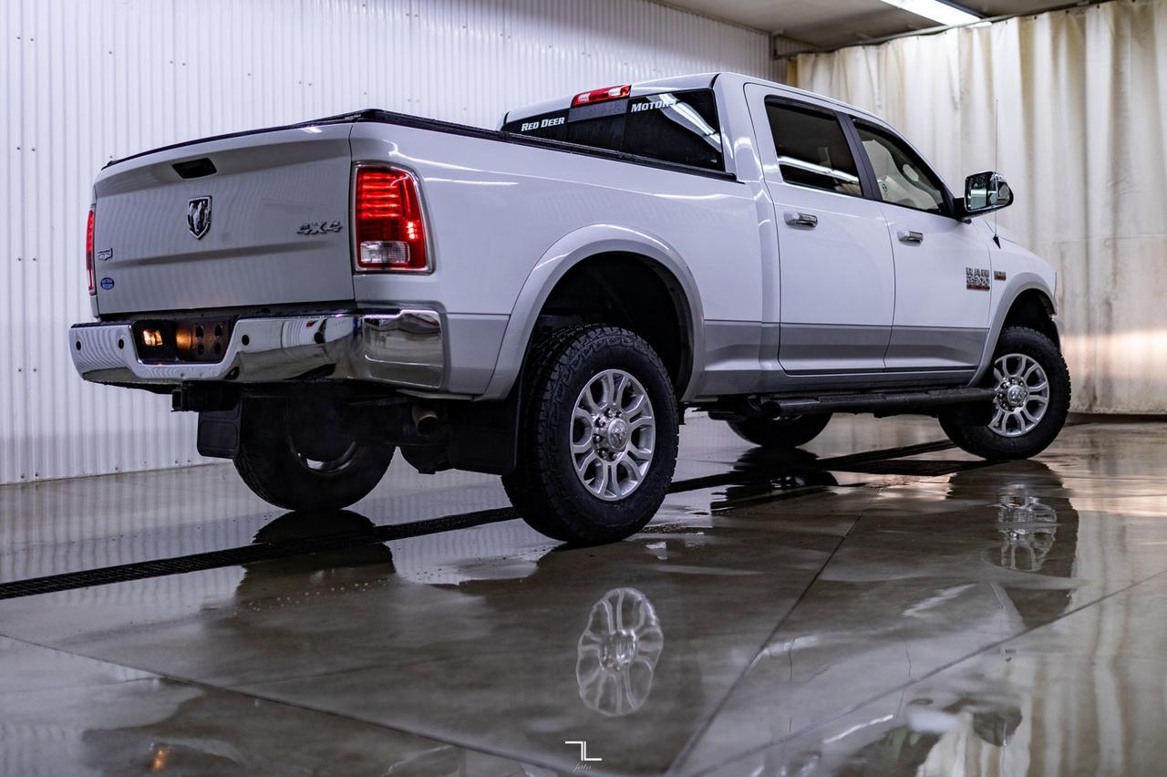 2014 Ram 2500 4x4 Crew Cab Laramie HEMI Leather BCam Red Deer AB