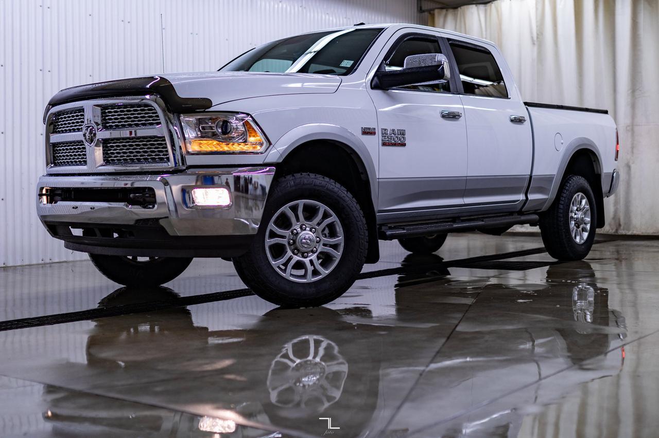 2014 Ram 2500 4x4 Crew Cab Laramie HEMI Leather BCam Red Deer AB