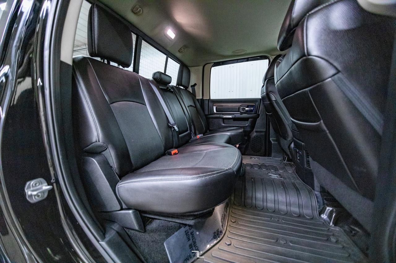 2014 Ram 2500 4x4 Crew Cab Laramie HEMI Leather Roof Nav 2&quot; Level Kit Red Deer AB