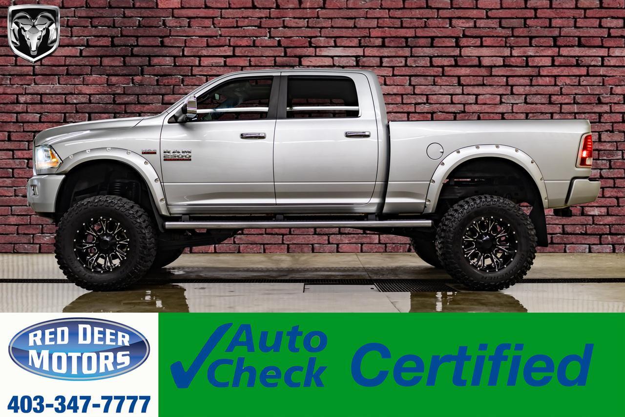 2014 Ram 2500 4x4 Crew Cab Limited HEMI 8" Lift Wheels Leather Roof Nav