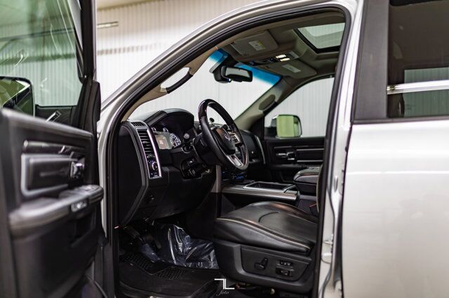 2014 Ram 2500 4x4 Crew Cab Limited HEMI 8&quot; Lift Wheels Leather Roof Nav Red Deer AB