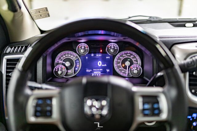 2014 Ram 2500 4x4 Crew Cab Limited HEMI 8&quot; Lift Wheels Leather Roof Nav Red Deer AB