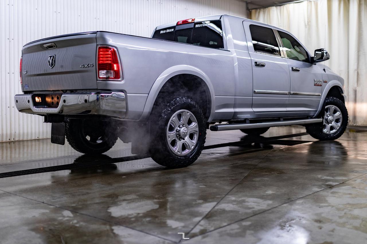 2014 Ram 2500 4x4 Mega Cab Laramie HEMI Leather Roof Nav Red Deer AB