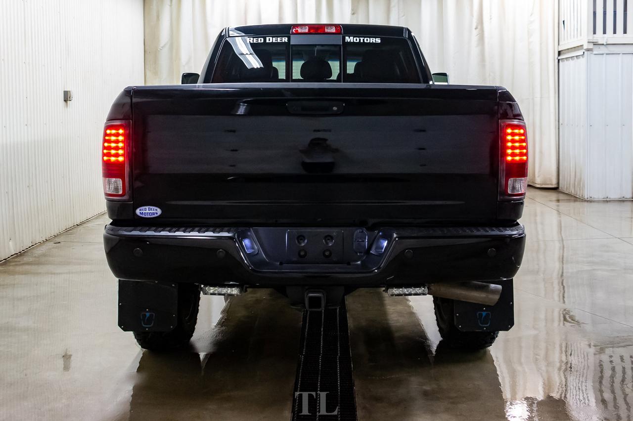 2014 Ram 2500 4x4 Mega Cab Limited Lift Leather Roof Nav Red Deer AB