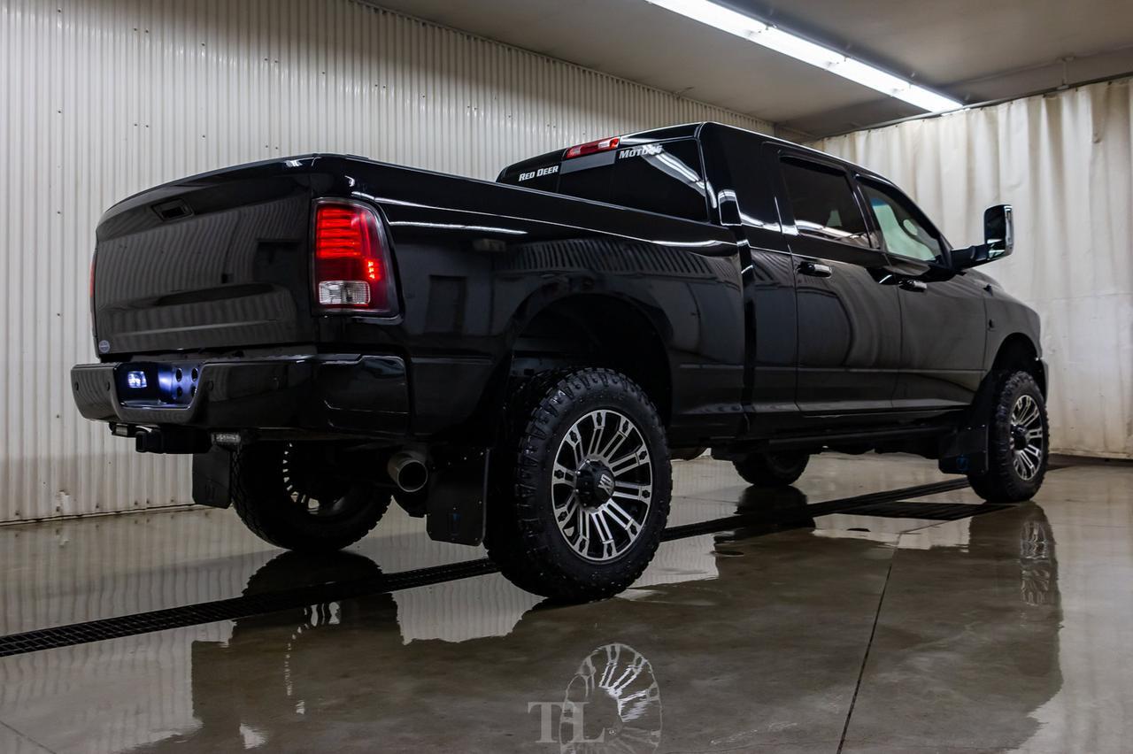 2014 Ram 2500 4x4 Mega Cab Limited Lift Leather Roof Nav Red Deer AB