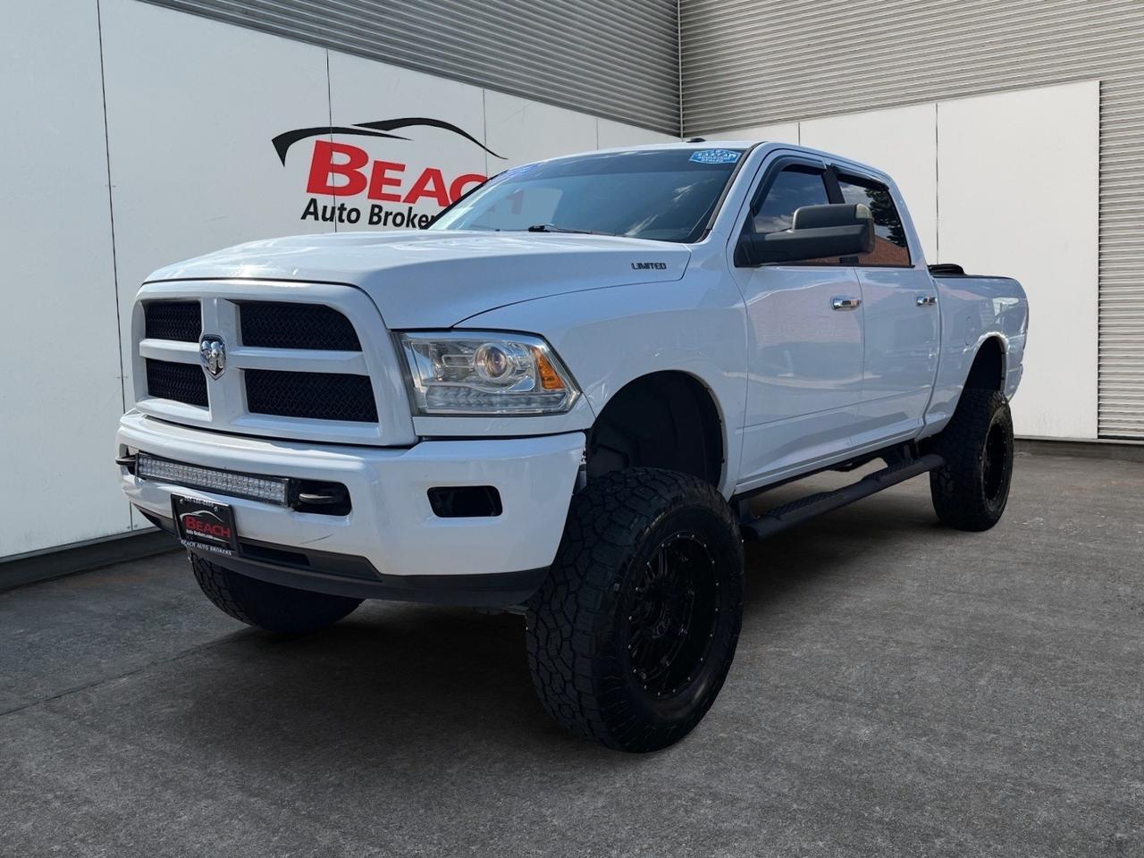 2014 Ram 2500 Longhorn Limited, HEATED/VENTILATED SEATS, HEATED REAR SEATS, ALPINE SPEAKERS, UNIVERSAL GARAGE DOOR OPENER, BED LINER, TONNEAU COVER, RUNNING BOARDS, POWER SLIDING REAR WINDOW, POWER/HEATED MIRRORS, SUNROOF, CLEAN CARFAX, LOW MILES, THIS RAM HAS IT Norfolk VA