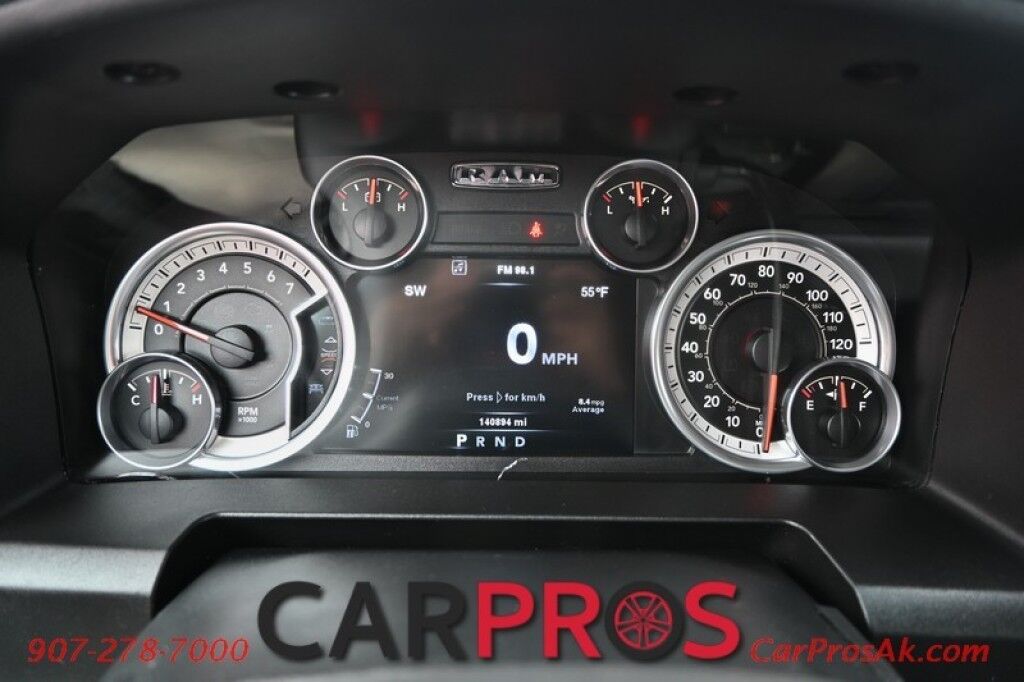 2014 Ram 2500HD Big Horn - 4X4 - 6.4L HEMI - Mega Cab - Luxury & Comfort Pkg - Remote Start - Power & Heated Cloth Seats - Heated Steering Wheel - NAV - Bluetooth - Rear Park Assist - Back Up Camera - Fog Lights - Aluminum Wheels - Tow Pkg Anchorage AK