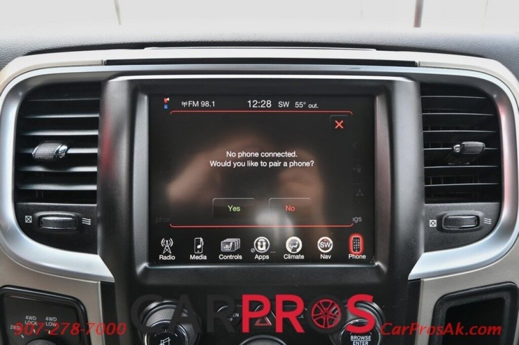 2014 Ram 2500HD Big Horn - 4X4 - 6.4L HEMI - Mega Cab - Luxury & Comfort Pkg - Remote Start - Power & Heated Cloth Seats - Heated Steering Wheel - NAV - Bluetooth - Rear Park Assist - Back Up Camera - Fog Lights - Aluminum Wheels - Tow Pkg Anchorage AK