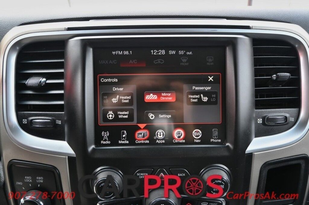 2014 Ram 2500HD Big Horn - 4X4 - 6.4L HEMI - Mega Cab - Luxury & Comfort Pkg - Remote Start - Power & Heated Cloth Seats - Heated Steering Wheel - NAV - Bluetooth - Rear Park Assist - Back Up Camera - Fog Lights - Aluminum Wheels - Tow Pkg Anchorage AK