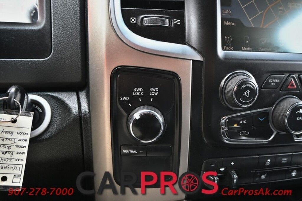 2014 Ram 2500HD Big Horn - 4X4 - 6.4L HEMI - Mega Cab - Luxury & Comfort Pkg - Remote Start - Power & Heated Cloth Seats - Heated Steering Wheel - NAV - Bluetooth - Rear Park Assist - Back Up Camera - Fog Lights - Aluminum Wheels - Tow Pkg Anchorage AK