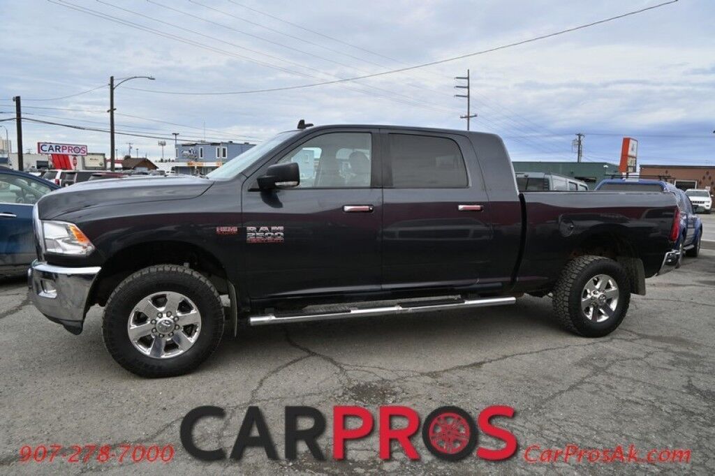 2014 Ram 2500HD Big Horn - 4X4 - 6.4L HEMI - Mega Cab - Luxury & Comfort Pkg - Remote Start - Power & Heated Cloth Seats - Heated Steering Wheel - NAV - Bluetooth - Rear Park Assist - Back Up Camera - Fog Lights - Aluminum Wheels - Tow Pkg Anchorage AK