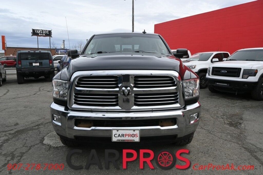 2014 Ram 2500HD Big Horn - 4X4 - 6.4L HEMI - Mega Cab - Luxury & Comfort Pkg - Remote Start - Power & Heated Cloth Seats - Heated Steering Wheel - NAV - Bluetooth - Rear Park Assist - Back Up Camera - Fog Lights - Aluminum Wheels - Tow Pkg Anchorage AK