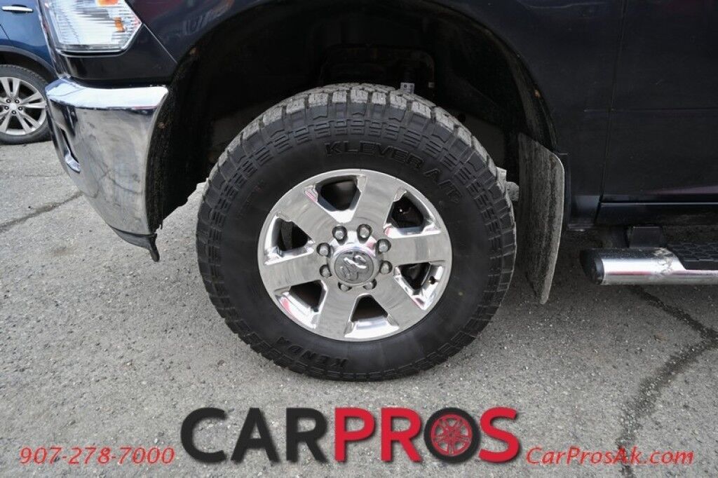 2014 Ram 2500HD Big Horn - 4X4 - 6.4L HEMI - Mega Cab - Luxury & Comfort Pkg - Remote Start - Power & Heated Cloth Seats - Heated Steering Wheel - NAV - Bluetooth - Rear Park Assist - Back Up Camera - Fog Lights - Aluminum Wheels - Tow Pkg Anchorage AK