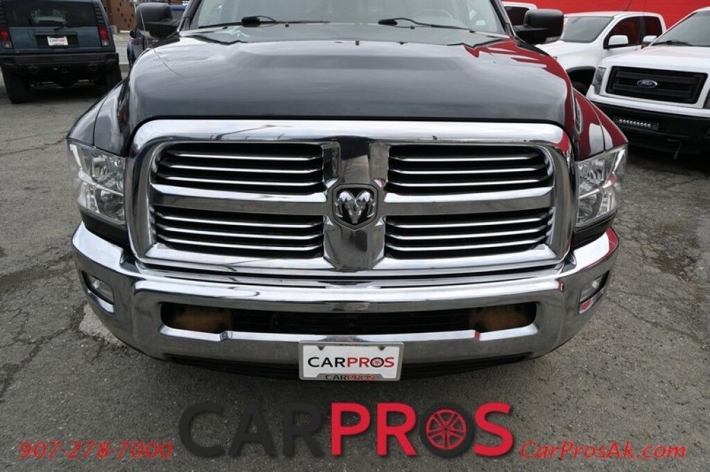2014 Ram 2500HD Big Horn - 4X4 - 6.4L HEMI - Mega Cab - Luxury & Comfort Pkg - Remote Start - Power & Heated Cloth Seats - Heated Steering Wheel - NAV - Bluetooth - Rear Park Assist - Back Up Camera - Fog Lights - Aluminum Wheels - Tow Pkg Anchorage AK