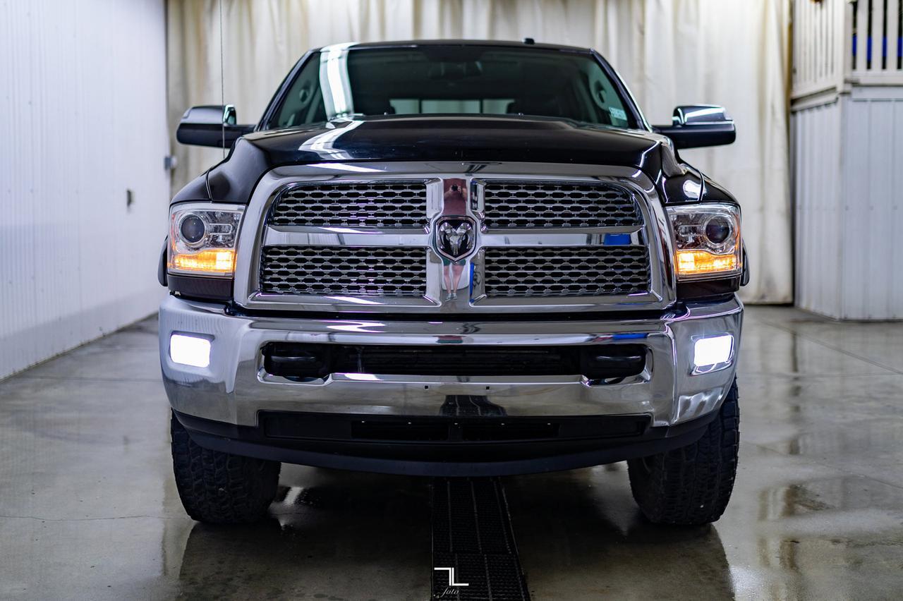 2014 Ram 3500 4x4 Crew Cab Laramie Diesel Leather Roof Nav Red Deer AB
