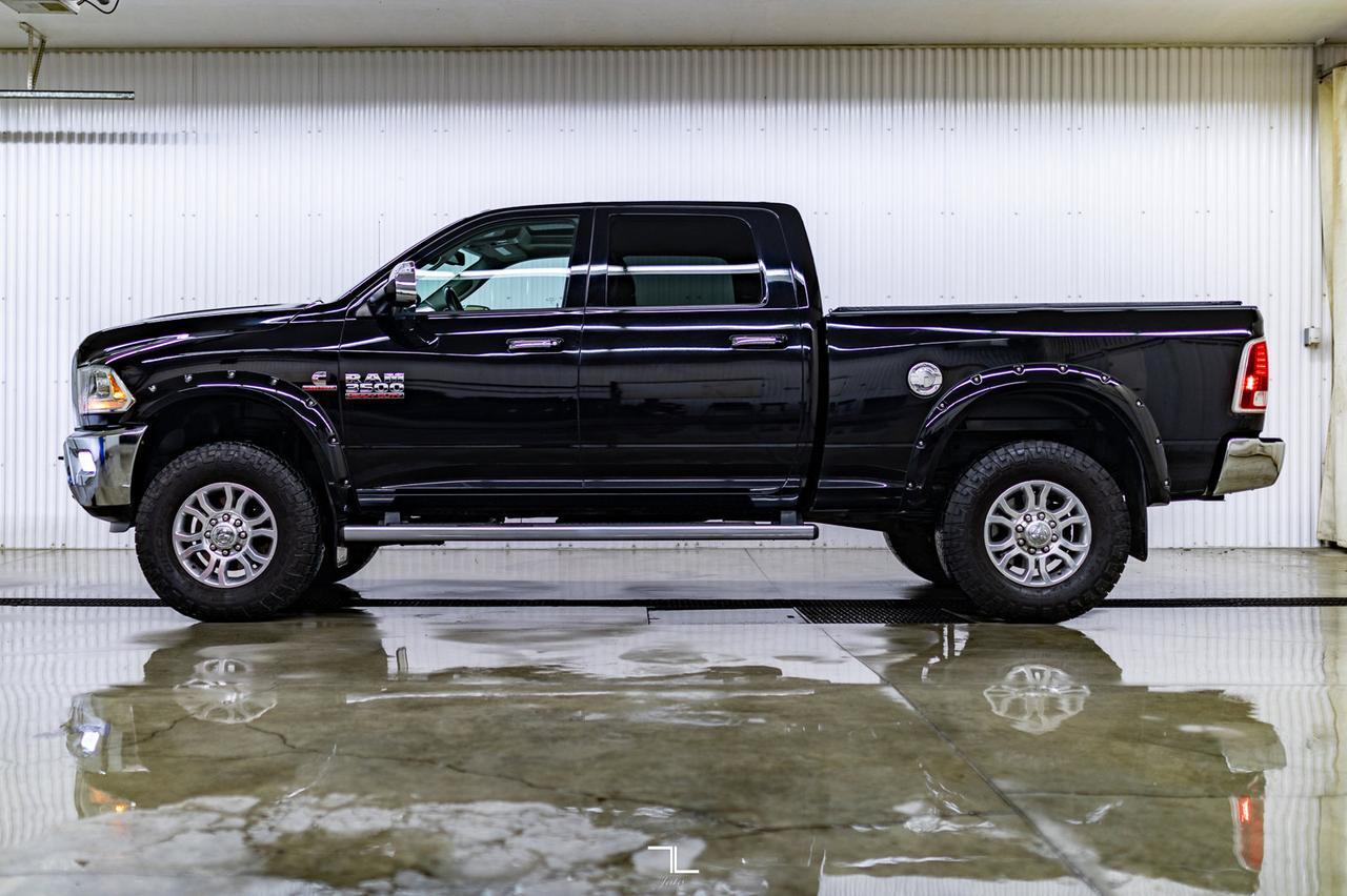 2014 Ram 3500 4x4 Crew Cab Laramie Diesel Leather Roof Nav Red Deer AB