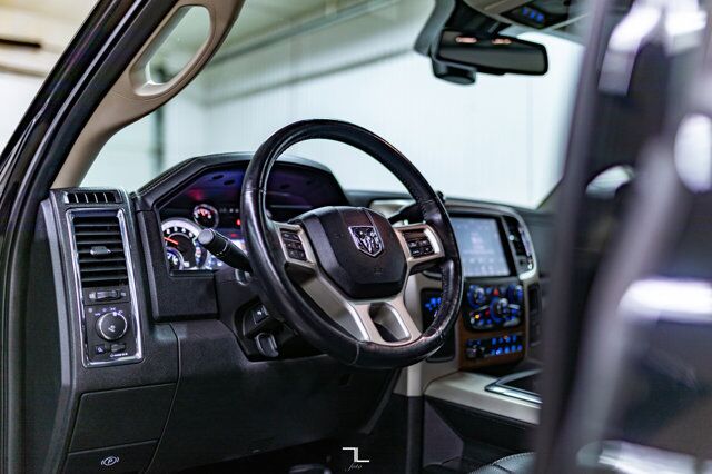 2014 Ram 3500 4x4 Crew Cab Laramie Diesel Leather Roof Nav Red Deer AB