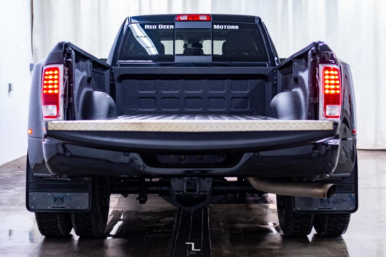 2014 Ram 3500 4x4 Crew Cab Limited Dually Diesel Leather Roof Nav Red Deer AB