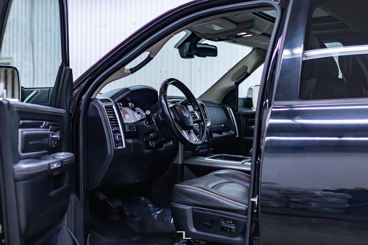 2014 Ram 3500 4x4 Crew Cab Limited Dually Diesel Leather Roof Nav Red Deer AB