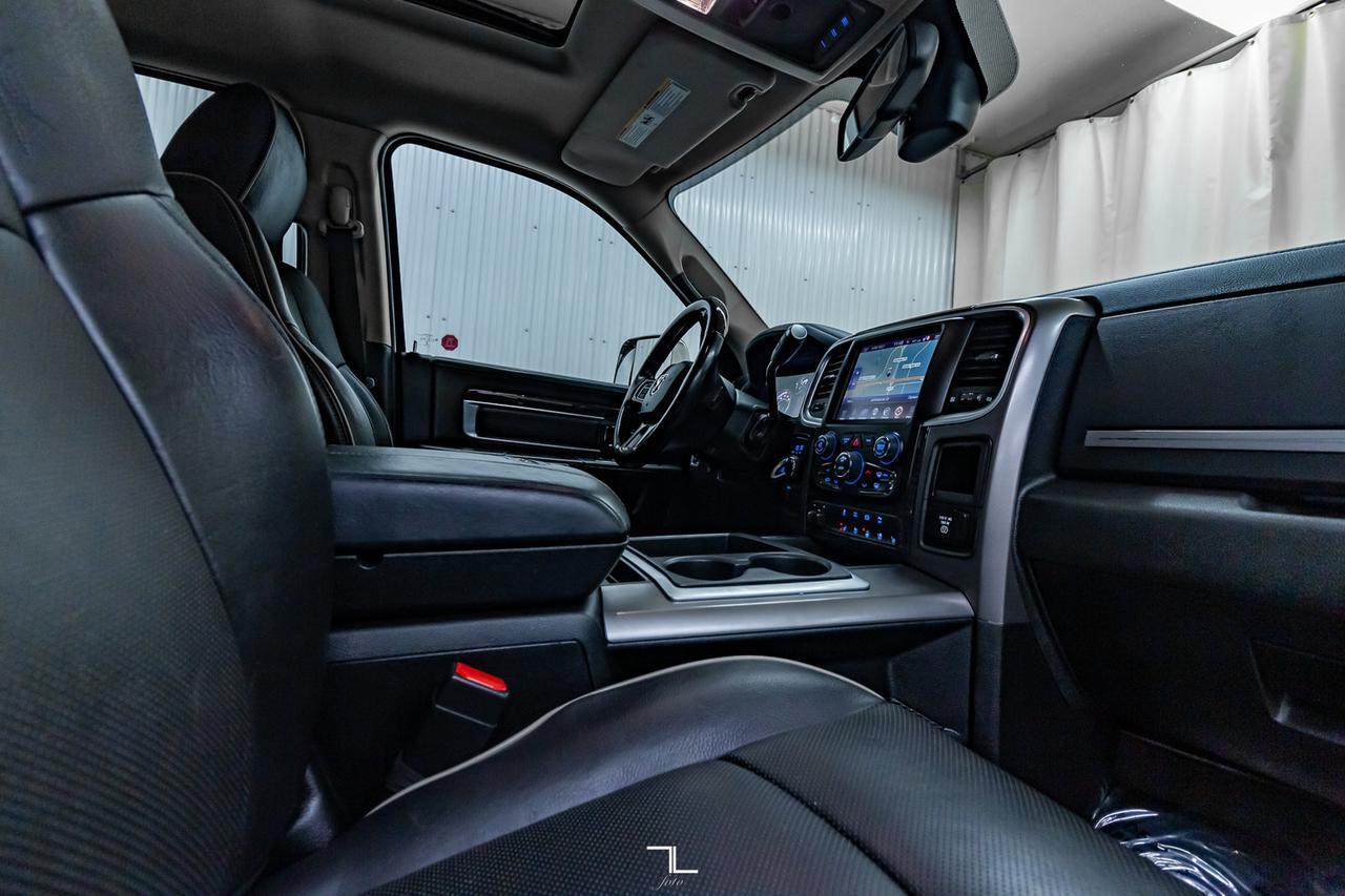 2014 Ram 3500 4x4 Crew Cab Limited Dually Diesel Leather Roof Nav Red Deer AB