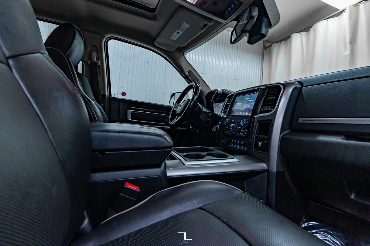 2014 Ram 3500 4x4 Crew Cab Limited Dually Diesel Leather Roof Nav Red Deer AB