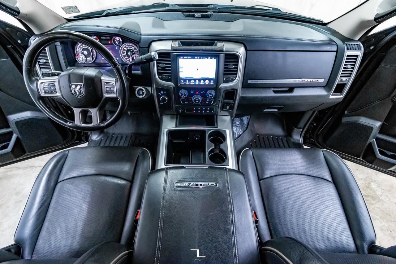 2014 Ram 3500 4x4 Crew Cab Limited Dually Diesel Leather Roof Nav Red Deer AB