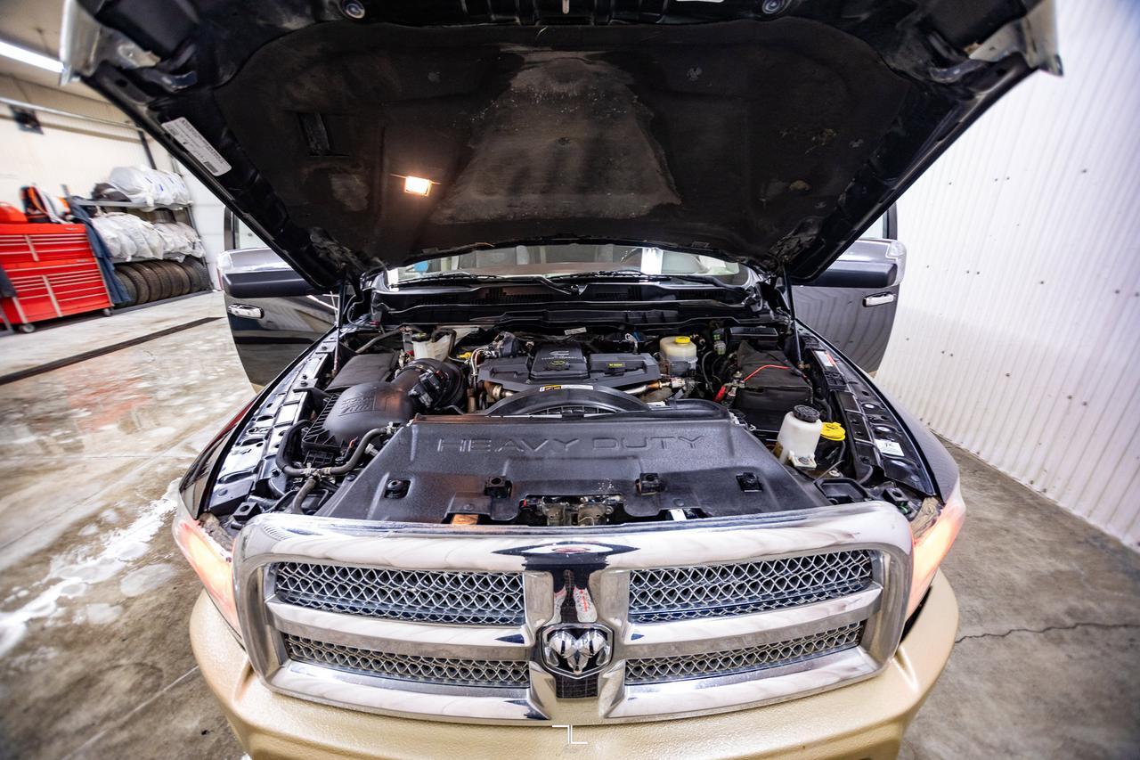 2014 Ram 3500 4x4 Crew Cab Longhorn Dually Diesel Leather Roof Nav Red Deer AB