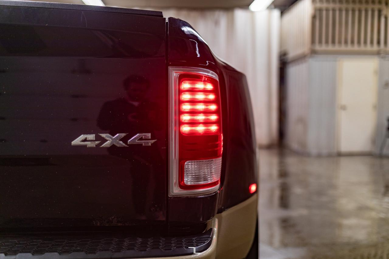 2014 Ram 3500 4x4 Crew Cab Longhorn Dually Diesel Leather Roof Nav Red Deer AB