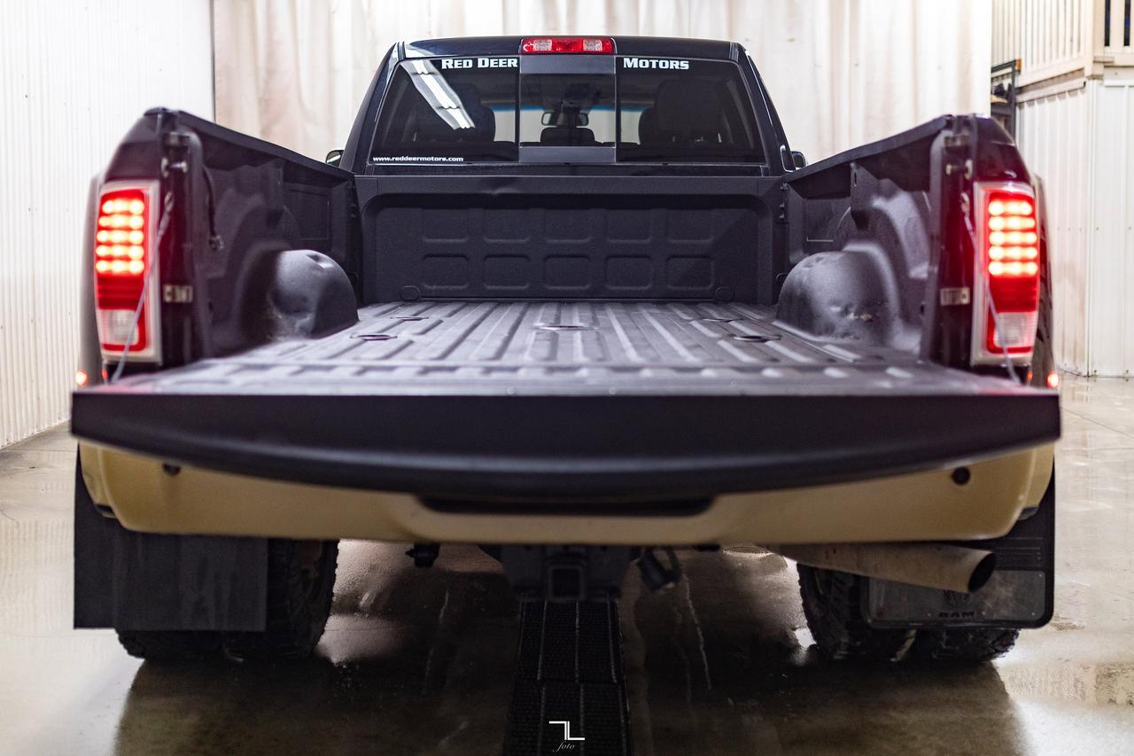 2014 Ram 3500 4x4 Crew Cab Longhorn Dually Diesel Leather Roof Nav Red Deer AB