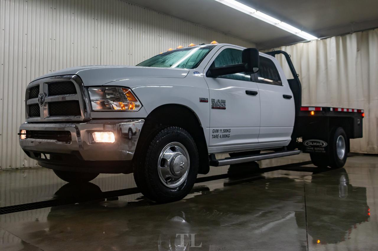 2014 Ram 3500 4x4 Crew Cab SLT Deck Dually HEMI Red Deer AB