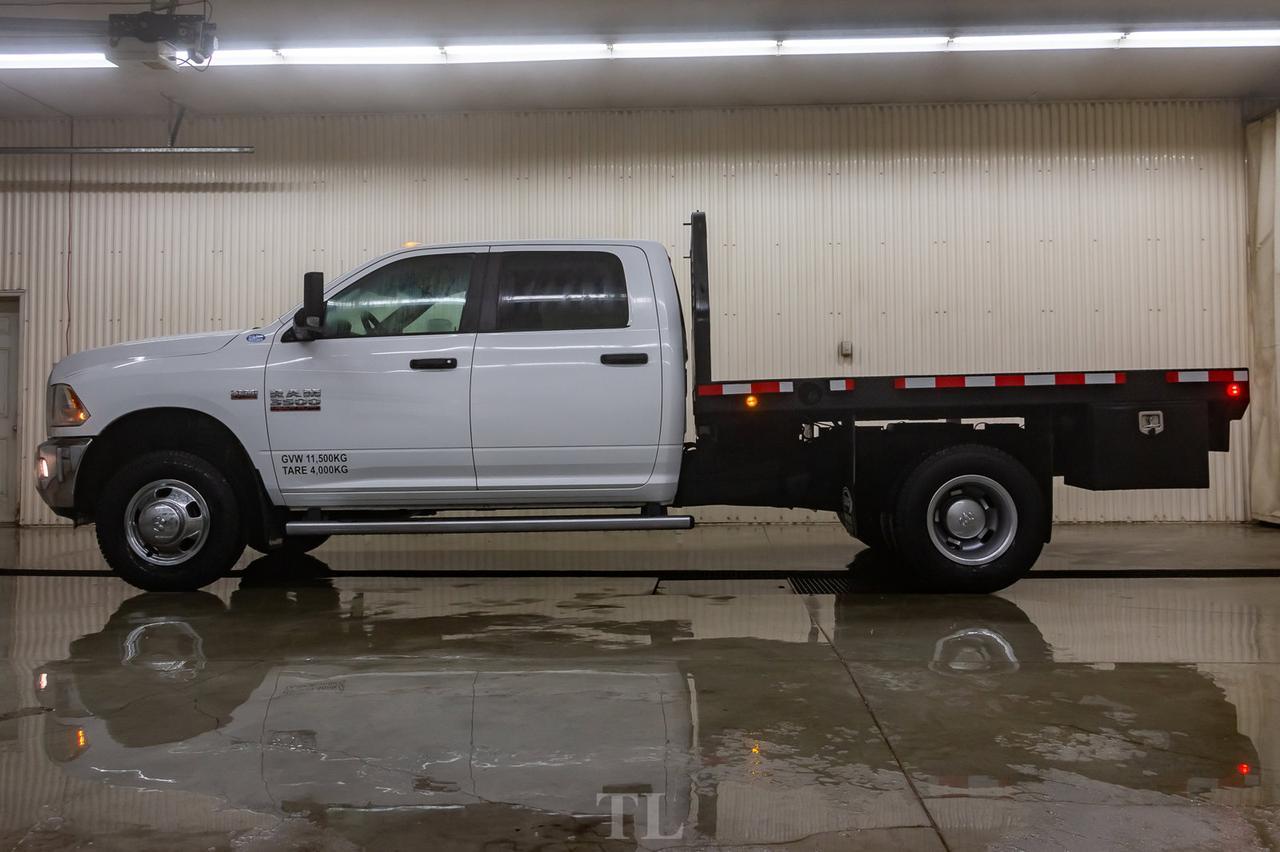 2014 Ram 3500 4x4 Crew Cab SLT Deck Dually HEMI Red Deer AB