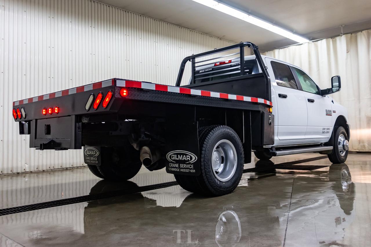 2014 Ram 3500 4x4 Crew Cab SLT Deck Dually HEMI Red Deer AB