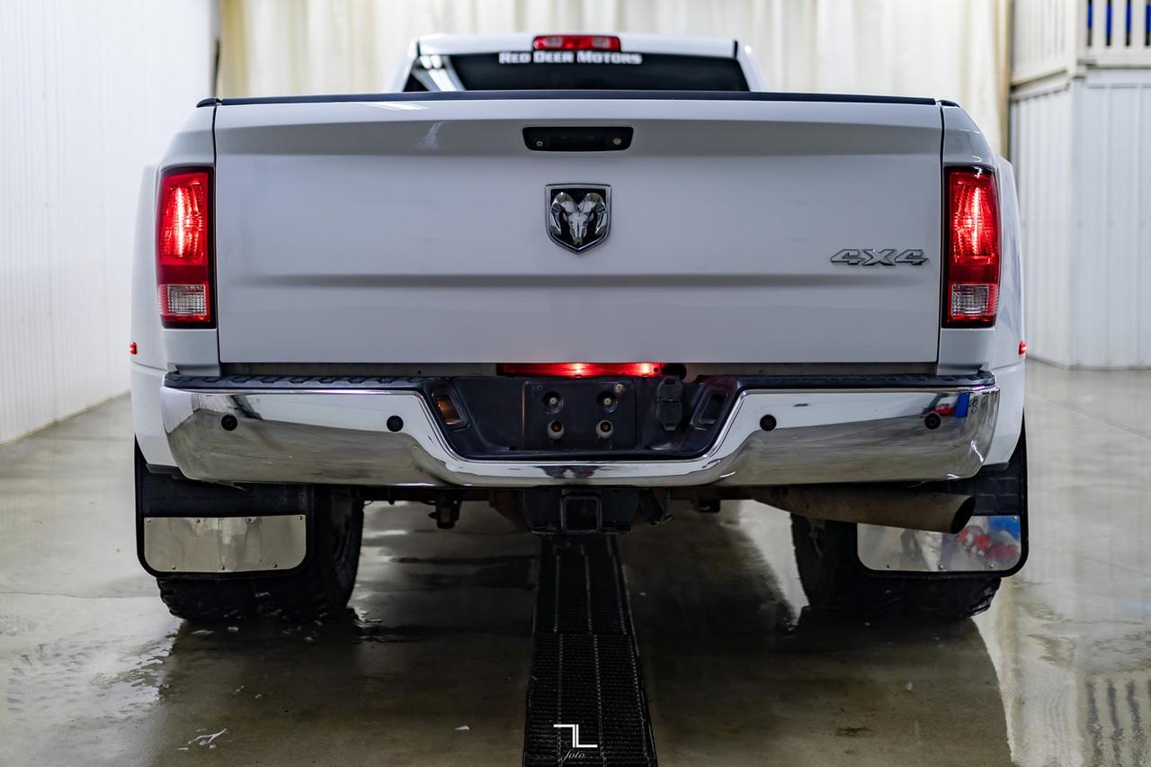 2014 Ram 3500 4x4 Crew Cab SXT Dually Diesel Manual BCam Red Deer AB