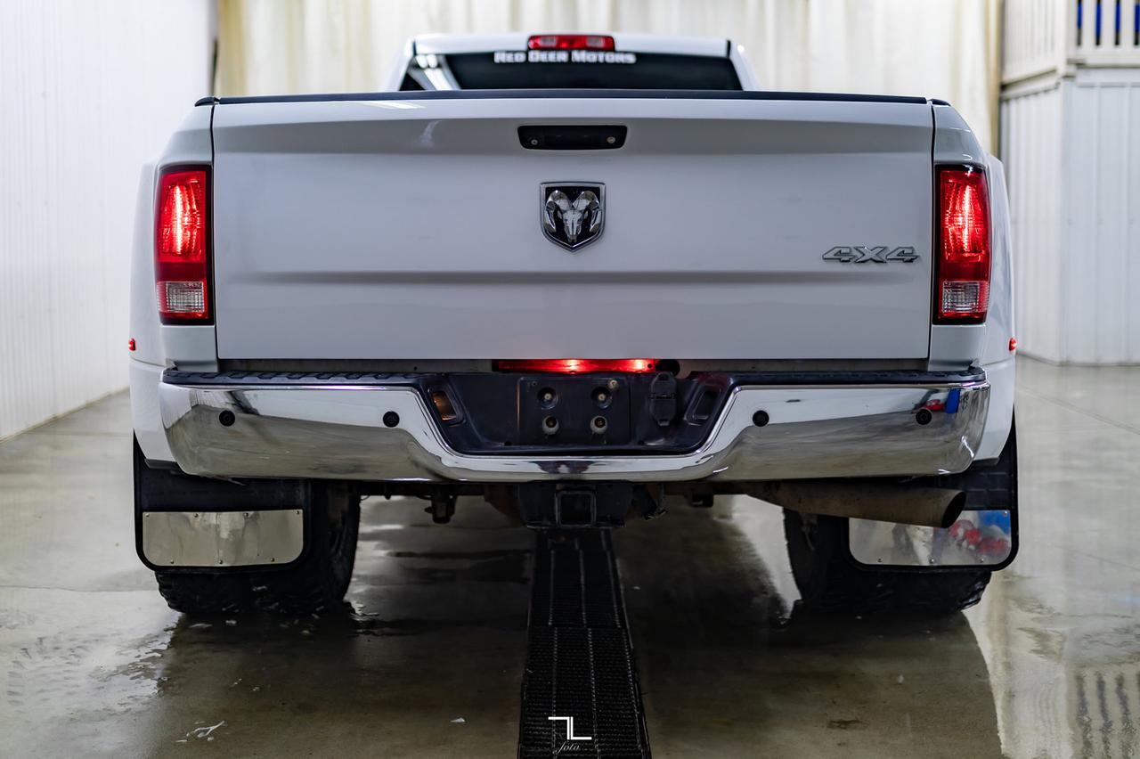 2014 Ram 3500 4x4 Crew Cab SXT Dually Diesel Manual BCam Red Deer AB