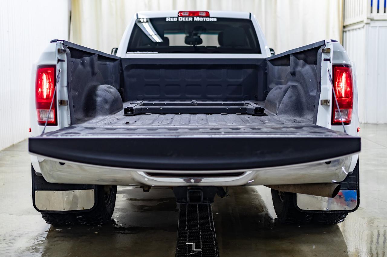 2014 Ram 3500 4x4 Crew Cab SXT Dually Diesel Manual BCam Red Deer AB