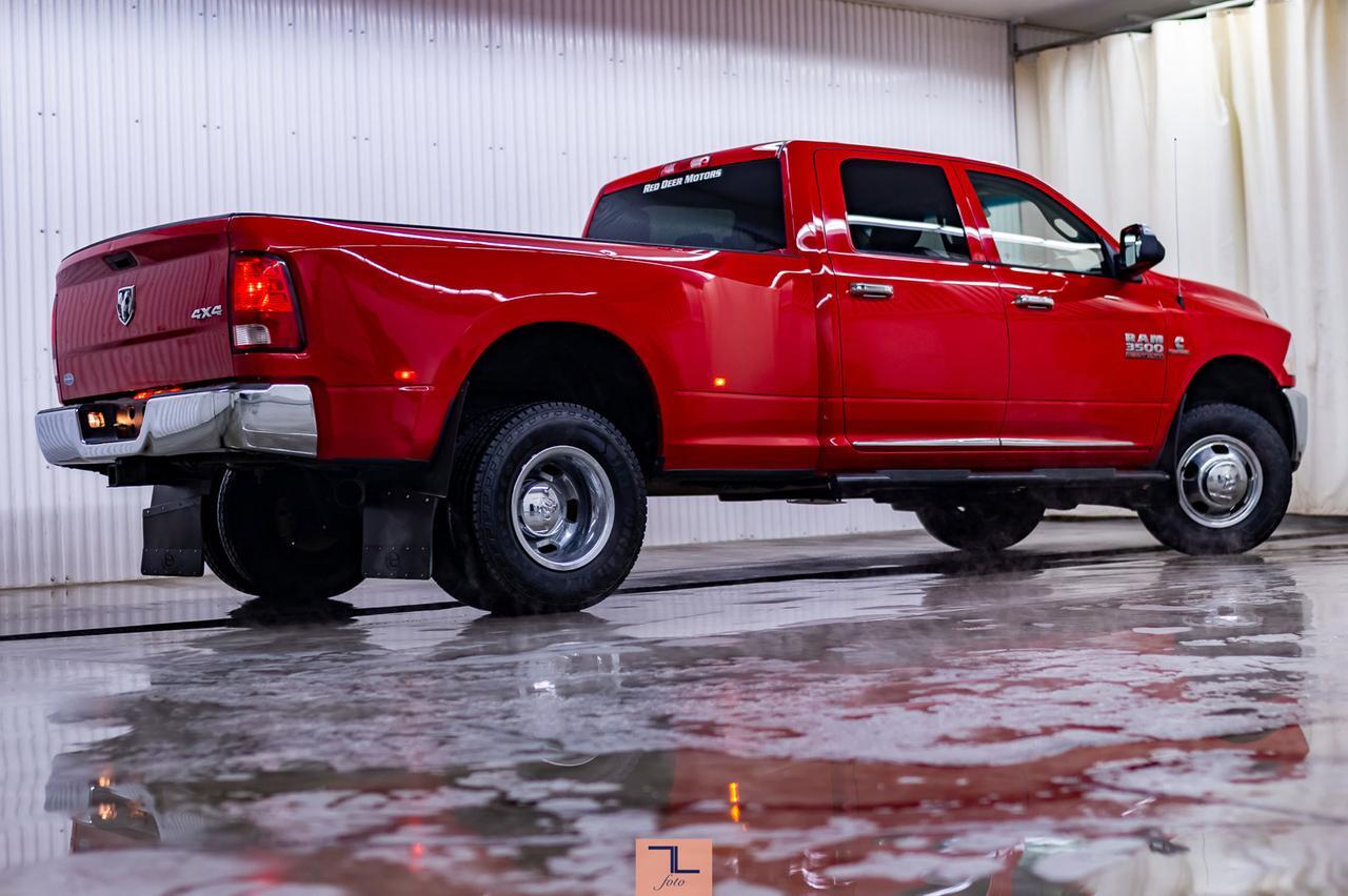 2014 Ram 3500 4x4 Crew Cab SXT Dually Diesel Red Deer AB