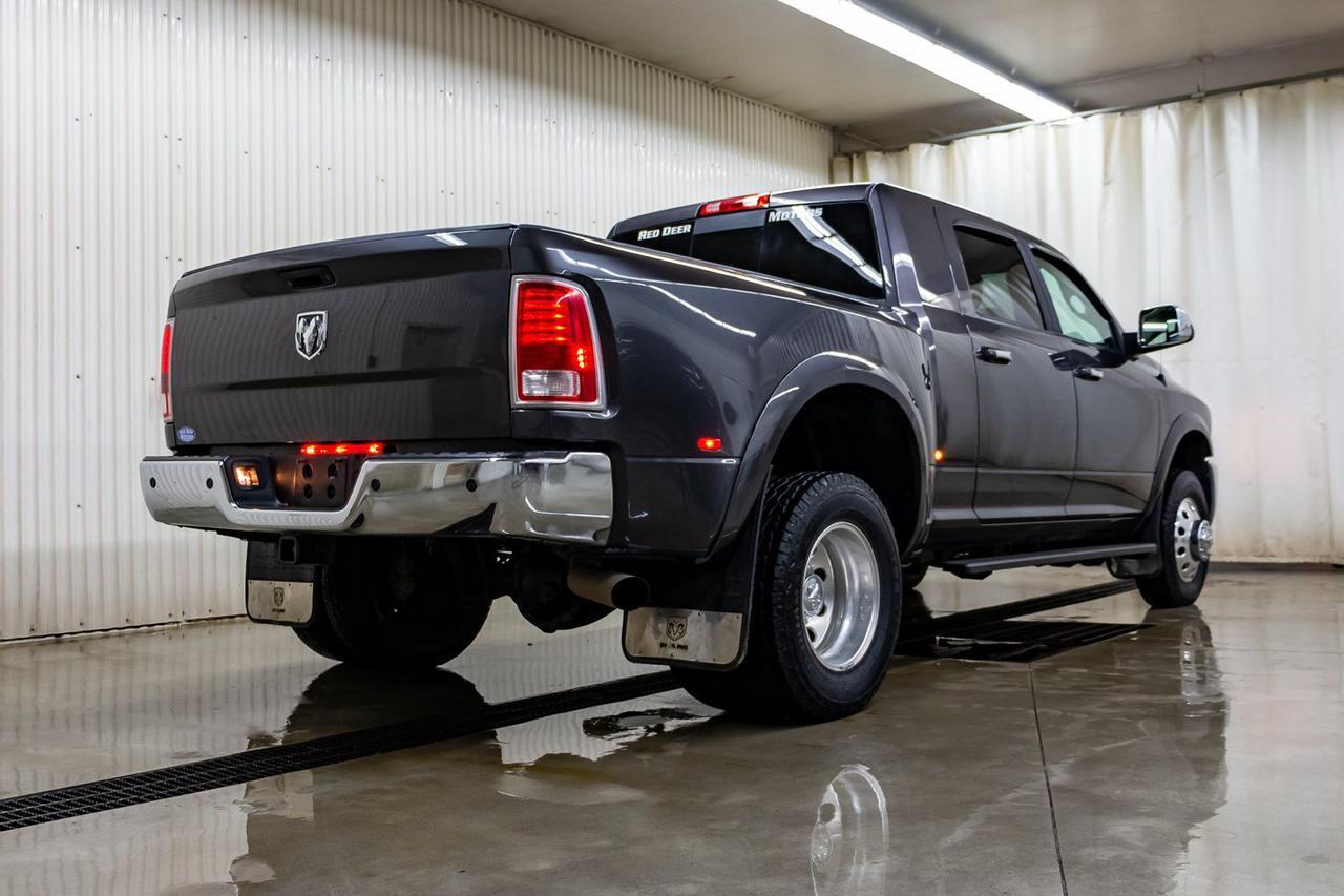 2014 Ram 3500 4x4 Mega Cab Laramie Dually Diesel Red Deer AB