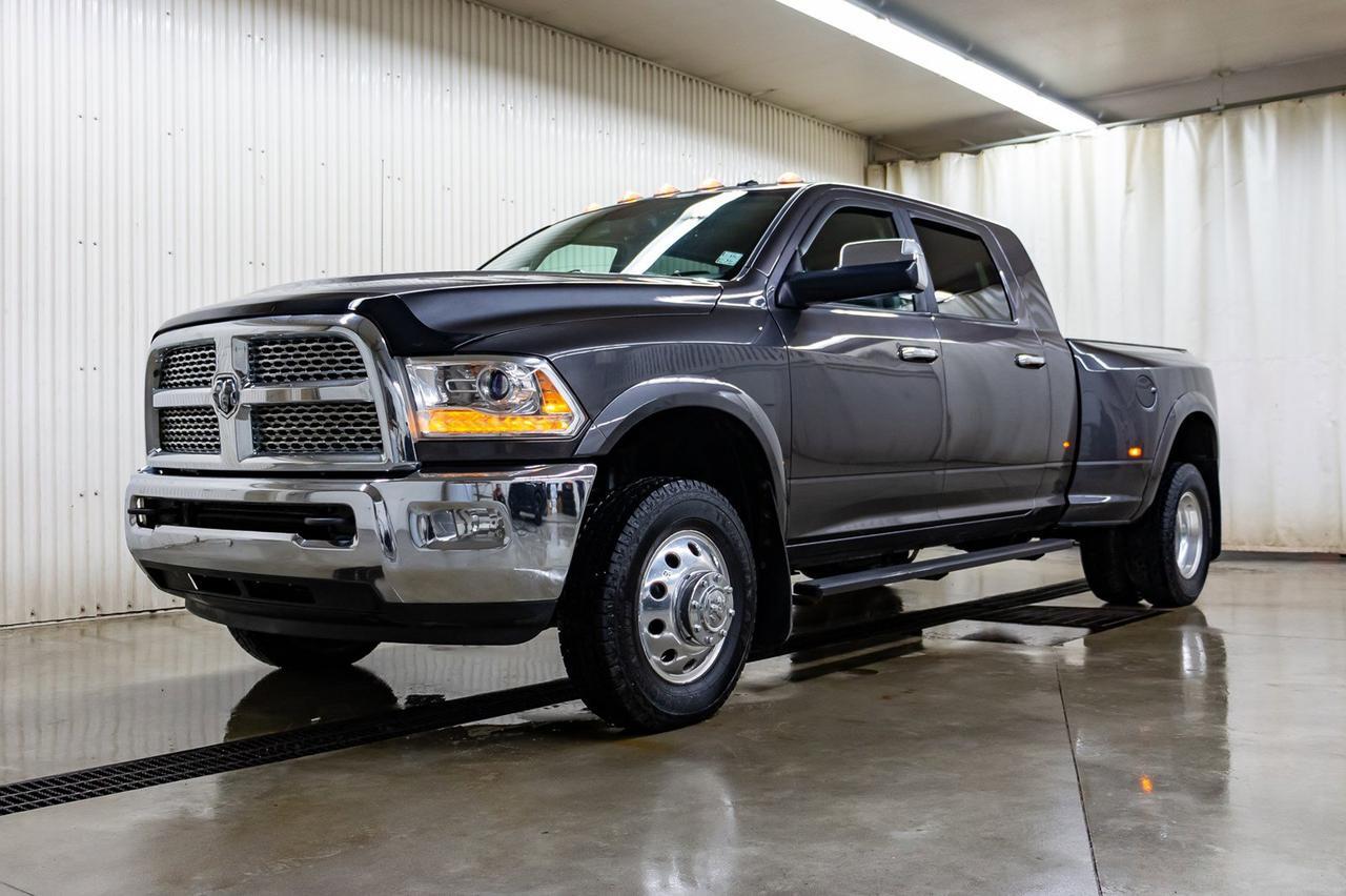 2014 Ram 3500 4x4 Mega Cab Laramie Dually Diesel Red Deer AB