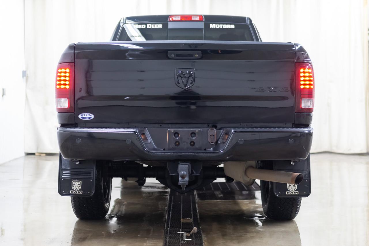 2014 Ram 3500 4x4 Mega Cab Laramie HEMI Leather Roof Nav Red Deer AB
