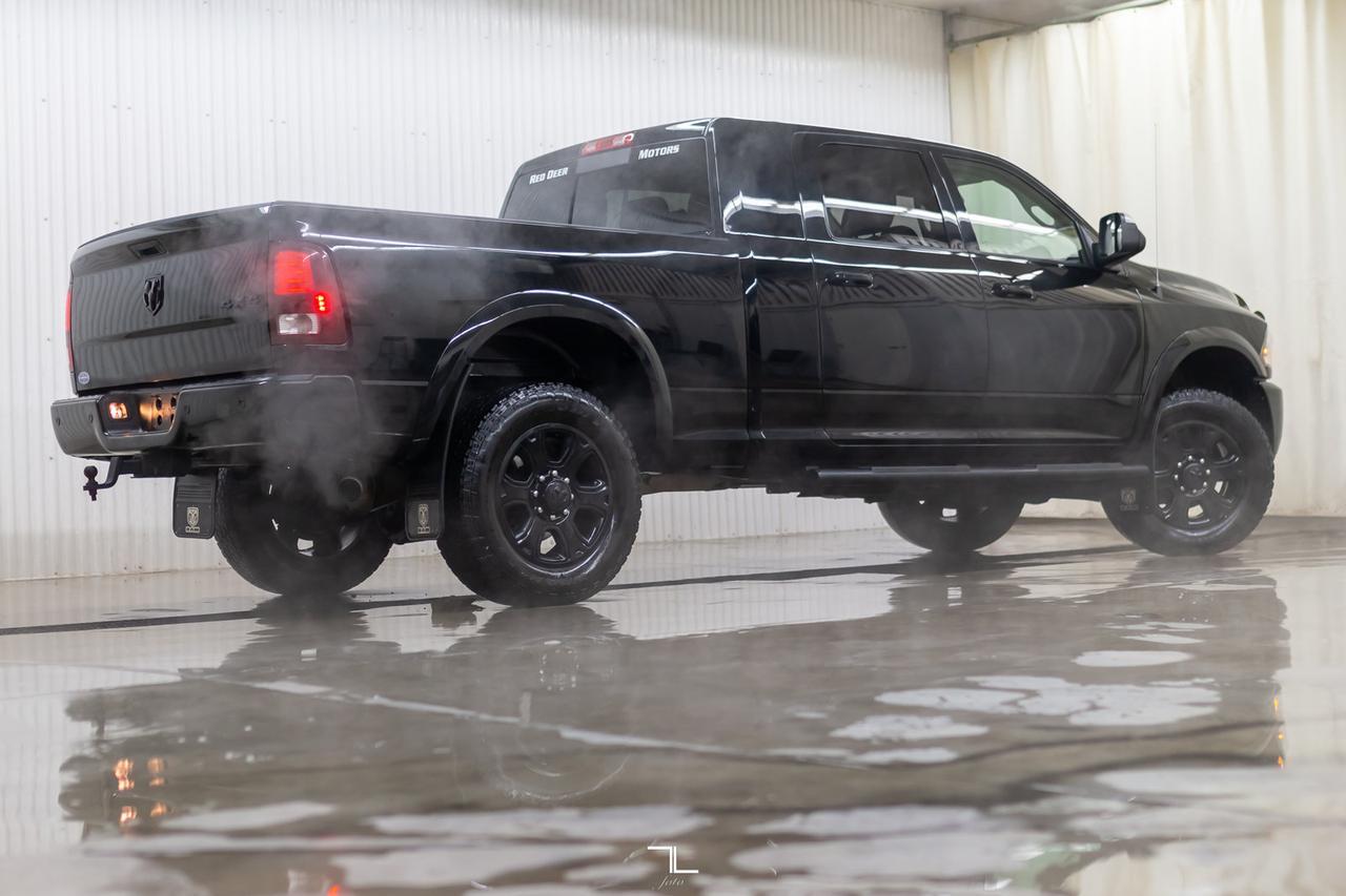 2014 Ram 3500 4x4 Mega Cab Laramie HEMI Leather Roof Nav Red Deer AB