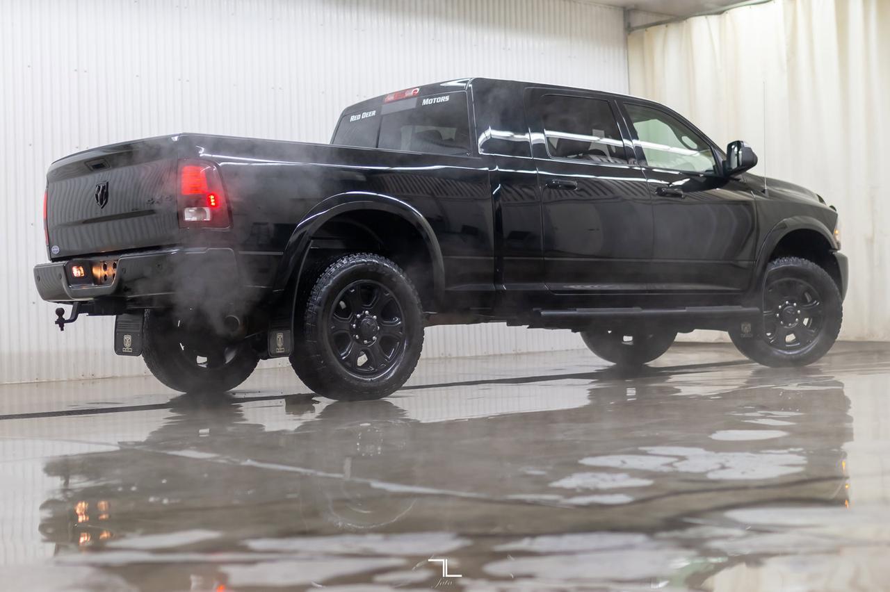 2014 Ram 3500 4x4 Mega Cab Laramie HEMI Leather Roof Nav Red Deer AB