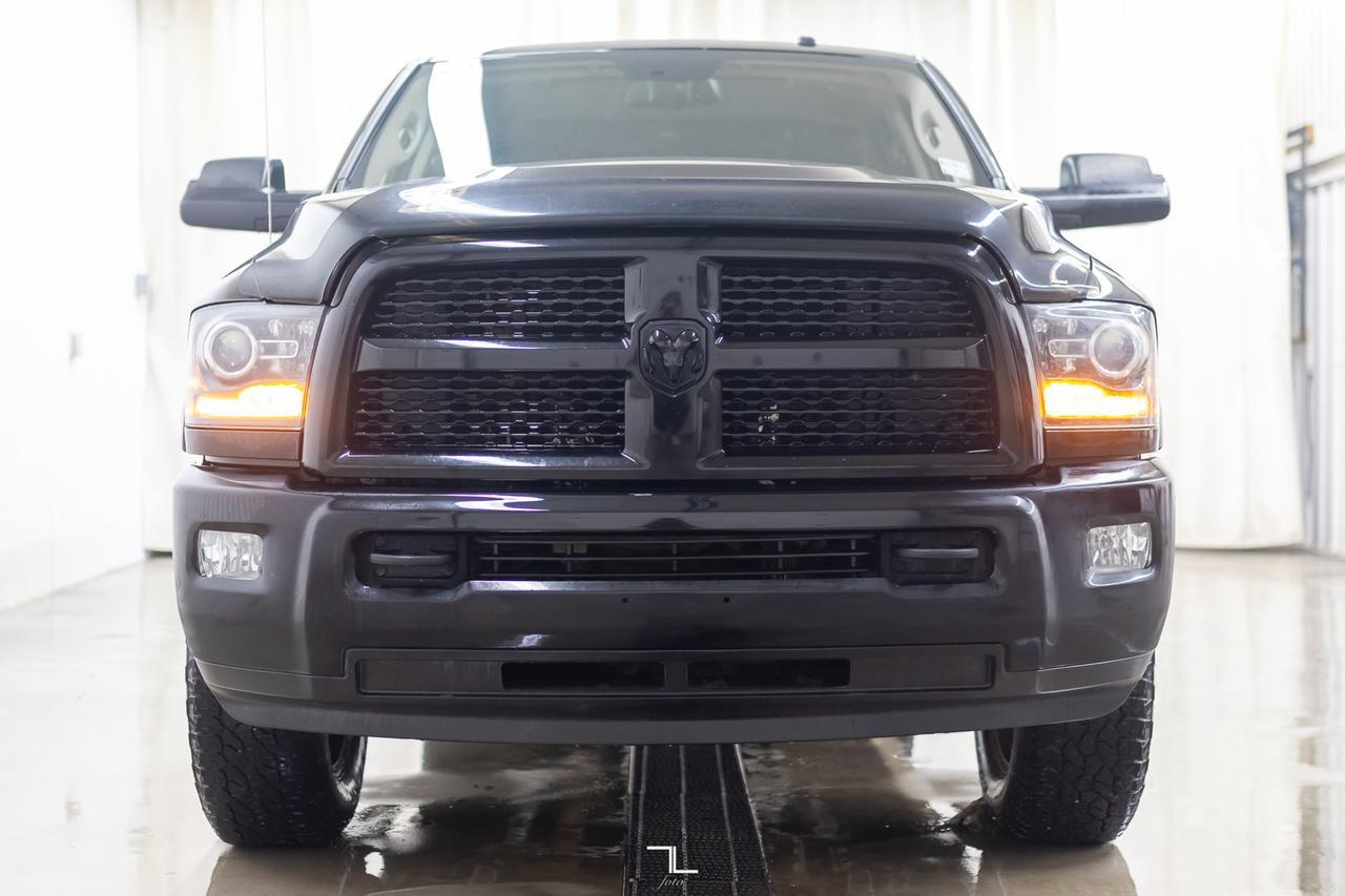 2014 Ram 3500 4x4 Mega Cab Laramie HEMI Leather Roof Nav Red Deer AB