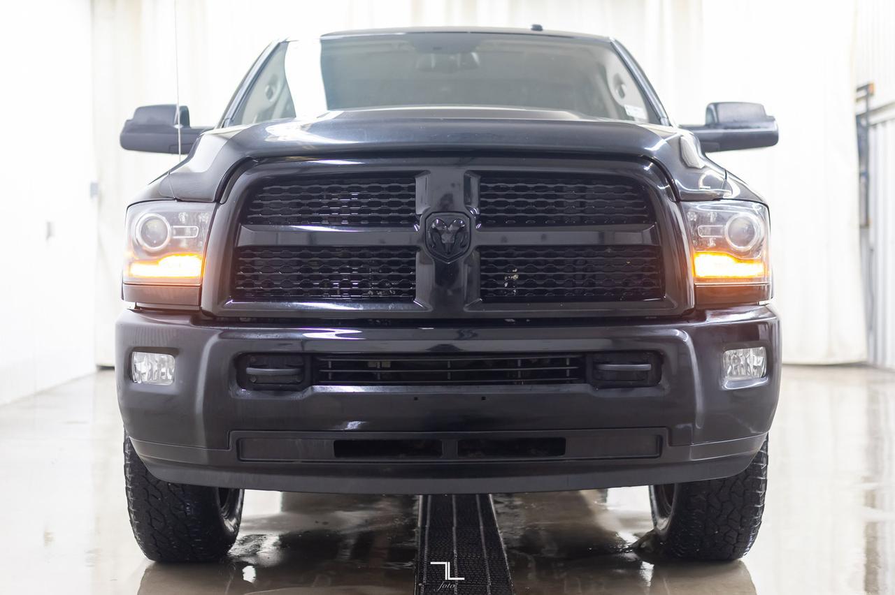 2014 Ram 3500 4x4 Mega Cab Laramie HEMI Leather Roof Nav Red Deer AB