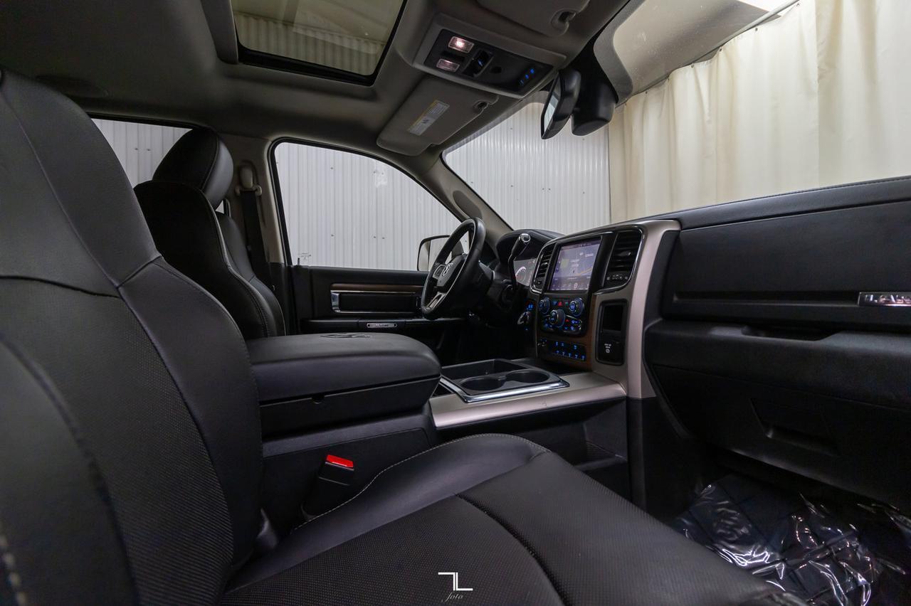 2014 Ram 3500 4x4 Mega Cab Laramie HEMI Leather Roof Nav Red Deer AB