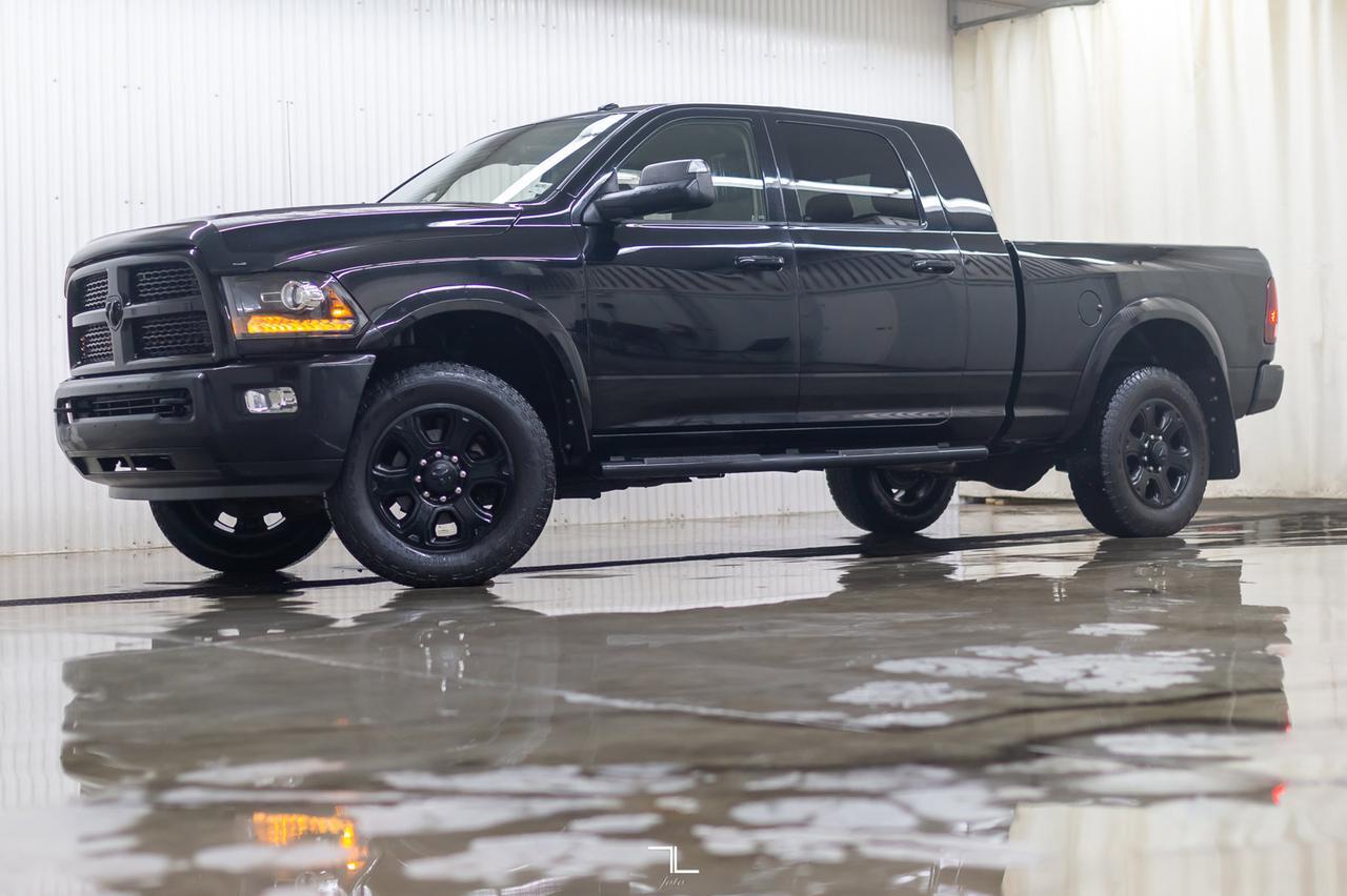 2014 Ram 3500 4x4 Mega Cab Laramie HEMI Leather Roof Nav Red Deer AB
