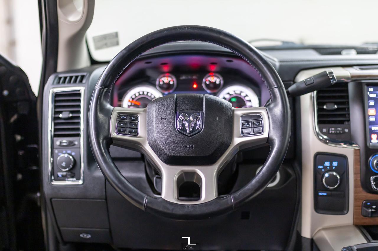 2014 Ram 3500 4x4 Mega Cab Laramie HEMI Leather Roof Nav Red Deer AB