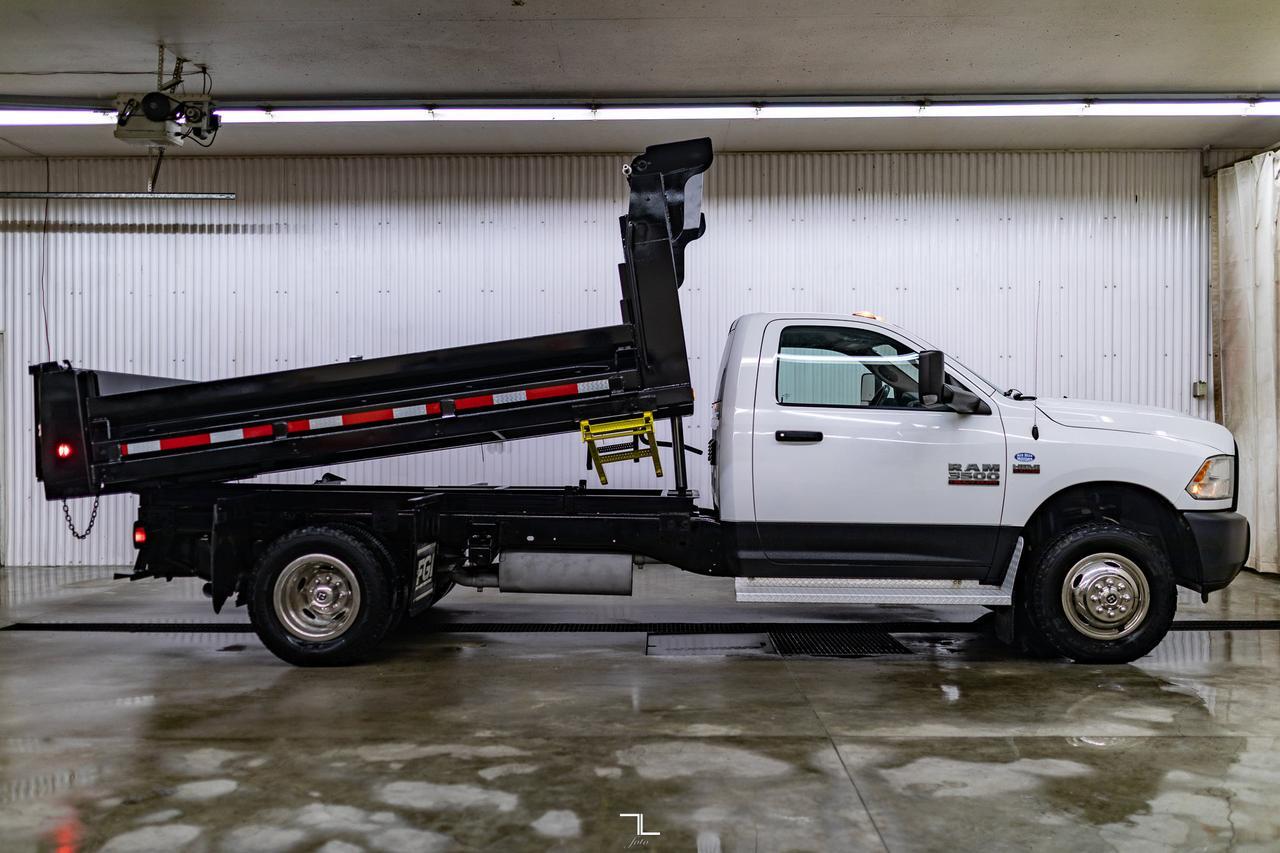 2014 Ram 3500 4x4 Reg Cab ST Dump Box HEMI Red Deer AB
